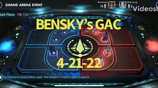 Bensky&rsquo;s 3GL Kyber 1 Grand Arena (GAC) SWGOH