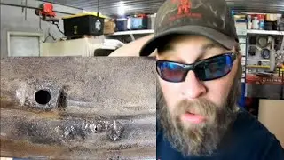 Restoring Rusted Tractor Wheel Part 1