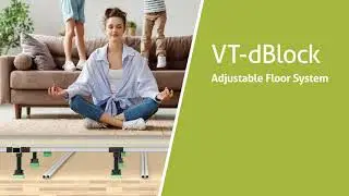 Vibratec VT-dBlock Adjustable Floor System