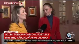 Fiscul scoate la vânzare tablourile confiscate de la fostul ministru Vâlcov