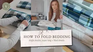 How to fold a fitted sheet and all sizes of bedding sets