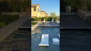 How to make a luxury pool safe! 🙌🏼 #luxuryhome #luxurypools #pool #backyard #poolcover