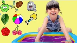 🚀 Raha's Floating & Sinking Fun! 💧 Cool Science Experiments in Grandpa's Yard!