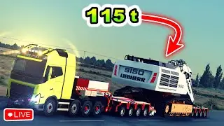 🔴 LIVE - FIRST LOOK: PROMODS 2.80 + LOWLOADER 115T! 🚛🔥 SIGOUSS HEAVY HAUL!