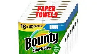 Bounty Quick Size Paper Towels,