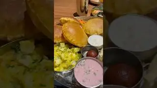 Veg Maharashtrian Thali, Gomantak 📍Dombivli (east) garda circle #food #veg #thali