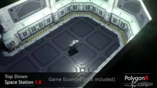 Top down Space Station V1.0 - Game Example