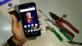 Moto G Plus 4th Gen Screen Scratch Test Gorilla Glass 3