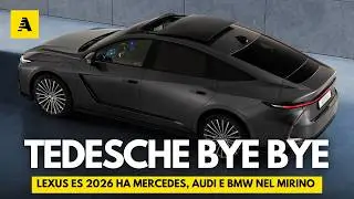 Nuova LEXUS ES 2025 | Elettrica o IBRIDA. Pochi CV ma interni al top...