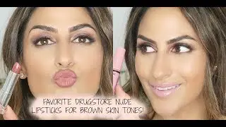 My Favorite Drugstore Nude Lipsticks | Ami Desai