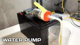 How to Make a Powerful Mini Water Pump at Home | DIY Water Pump Using DC Motor