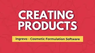 Creating Products - Ingrevo Guide