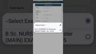 RUHS BSC NURSING 1ST,3RD और 4TH SEMESTER EXAM FORM JARI/RUHS BSC NURSING SEMESTER FORM KAISE BHARE