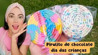 COMO FAZER PIRULITOS DE CHOCOLATE | ESPECIAL DIA DAS CRIANÇAS 2022
