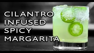Cilantro Infused Jalapeno Margarita and #SpiceOnTheRocks2021 Challenge