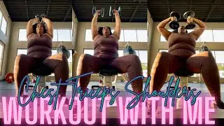 Fat Burning Chest, Triceps & Shoulder Workout for Plus Size Beginners | Build Upper Body Strength