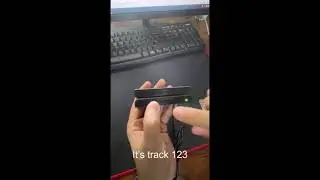 dual head triple track magnetic stripe card reader