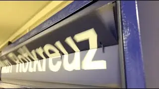 Ein Schweizer Original - die Fallblattanzeige zum selber steuern auf der Eisenbahn-Anlage