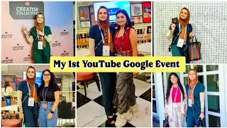 Vlog👉My 1st Youtube Google Event in Lucknow / YouTube Creative Collective Event /YouTube Meetup&hearts;️