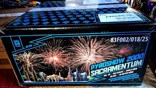 Argento Pyroshow 2000 Sacramentum 🤩💥