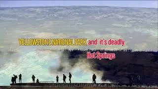 Man literally disappears in a Yellowstone hot spring FULL VIDEO ! (Viewer discretion is advised)