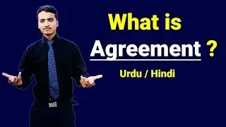 What is Agreement ? Urdu / Hindi