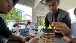 Jenga Showdown | The Sunflower Tower | from Static & Dynamic subject | UTHM Pagoh