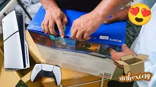 Sony PlayStation 5 😍🎮 | PS5 Slim Unboxing By Delivery Guy 🚚