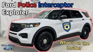 Как выглядит полицейская машина? Обзор Ford Police Interceptor 2026 года.