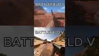 BF1 Vs BF5 - RSC Comparison #battlefield #battlefield1 #battlefield5 #gaming #shorts