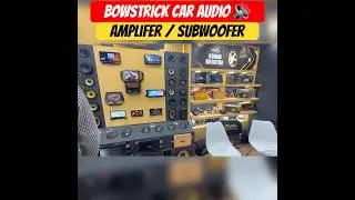 Bowstrick car audio solution ! Bowstrick mono amplifer ! 4 channel amplifer #audio #audiosystem