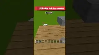 Minecraft: How To Build a SmallSurvival House_[마인크래프트 건축 : 소형생존 집 만들기] #minecraftshorts #minecraft
