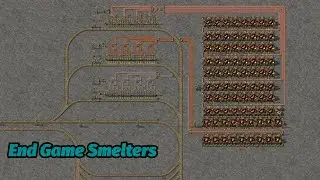 Upgraded Smelter Stations - Factorio Space Age
