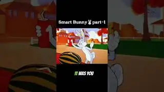 Smart Bunny 🐰 part-1 #shorts #funny #comedy #cartoon #animation