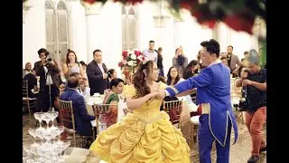 Beauty and the Beast Themed Wedding in Chijmes Singapore