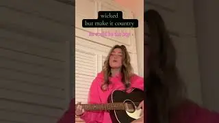 Wicked but country? yes pls. #wicked