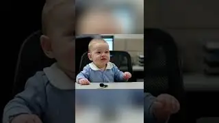 Baby Interviews #1 | Office Baby 💼👶📝#FunnyBaby #OfficeBaby #comedyshorts #BabyInterviews#viral