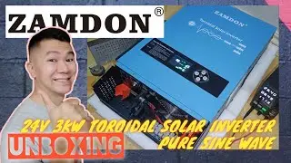OFF-GRID SOLAR | ZAMDON 3 KW OFF-GRID TOROIDAL SOLAR INVERTER | 3 KILOWATTS PURE SINE WAVE INVERTER
