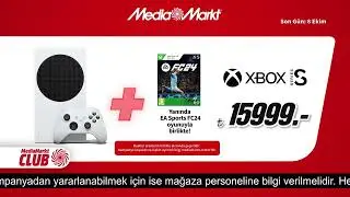 MediaMarkt CLUB &uuml;yelerine &ouml;zel se&ccedil;ili Xbox Series S, EA Sports FC 24 oyunuyla birlikte 15.999 TL!