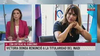 Tras su renuncia al INDADI, Victoria Donda expresó su  
