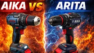 ARITA vs AIKA: Qual Furadeira é a MAIS FORTE? 💥REI DA SERRA COPO