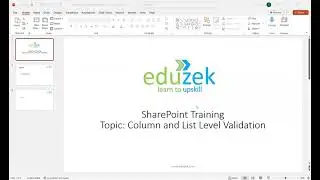 SharePoint Column and list level validation