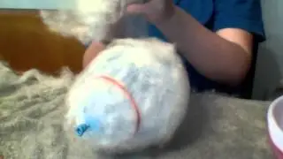 Crafting a Wet Felted Lantern Tutorial (Part 1 of 3)