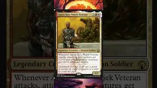 Legends of Magic, Agrus Kos, Wojek Veteran. #magicthegathering #mtg #edh #tcg #magic #commander
