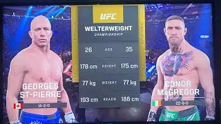 UFC 5 Fantasy Match - GSP vs McGregor (Legendary AI - Welterweight)