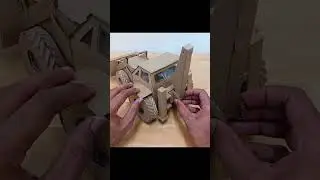 how to make cardboard JCB #craft#CARDBOARDJCB #jhsdaytodaycraft
