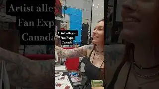 Some content from the Saturday in artist alley at Fan Expo Canada 2025 #artistalley #fanexpocanada