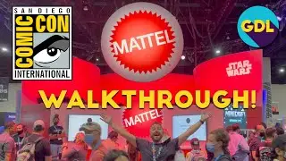 Mattel&rsquo;s SDCC 2022 Booth Walkthrough!