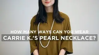 You'll Never Wear Pearl Necklaces the Same Way Again!