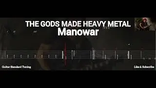 MANOWAR - THE GODS MADE HEAVY METAL ( TAB GUITAR )